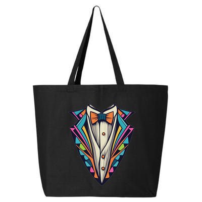 Tuxedo Costume Cute Colorful Tux. 25L Jumbo Tote