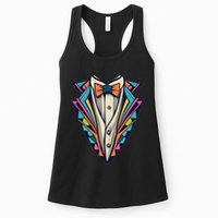 Tuxedo Costume Cute Colorful Tux. Womens Tank Top