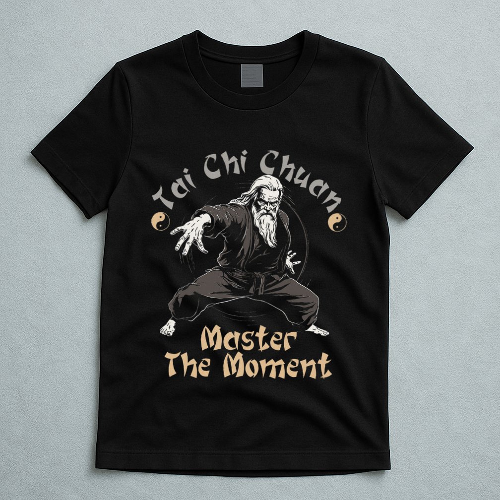 Tai Chi Chuan Master The Moment Taijiquan Tai Chi Chuan T-Shirt