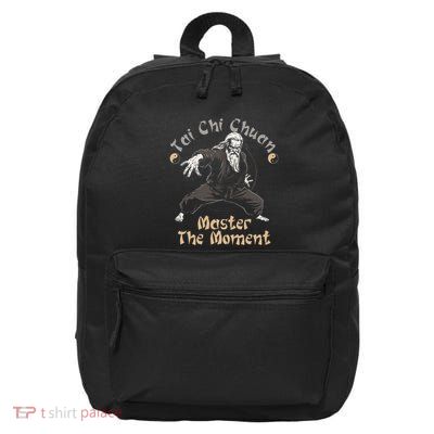 Tai Chi Chuan Master The Moment Taijiquan Tai Chi Chuan 16 in Basic Backpack
