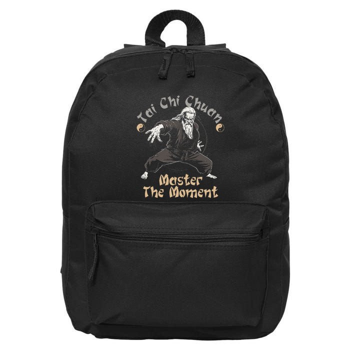 Tai Chi Chuan Master The Moment Taijiquan Tai Chi Chuan 16 in Basic Backpack