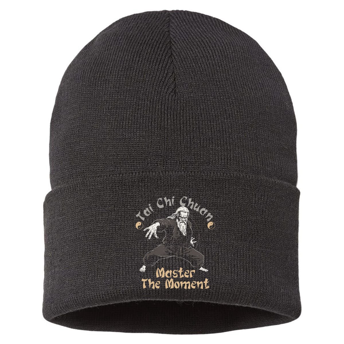 Tai Chi Chuan Master The Moment Taijiquan Tai Chi Chuan Sustainable Knit Beanie