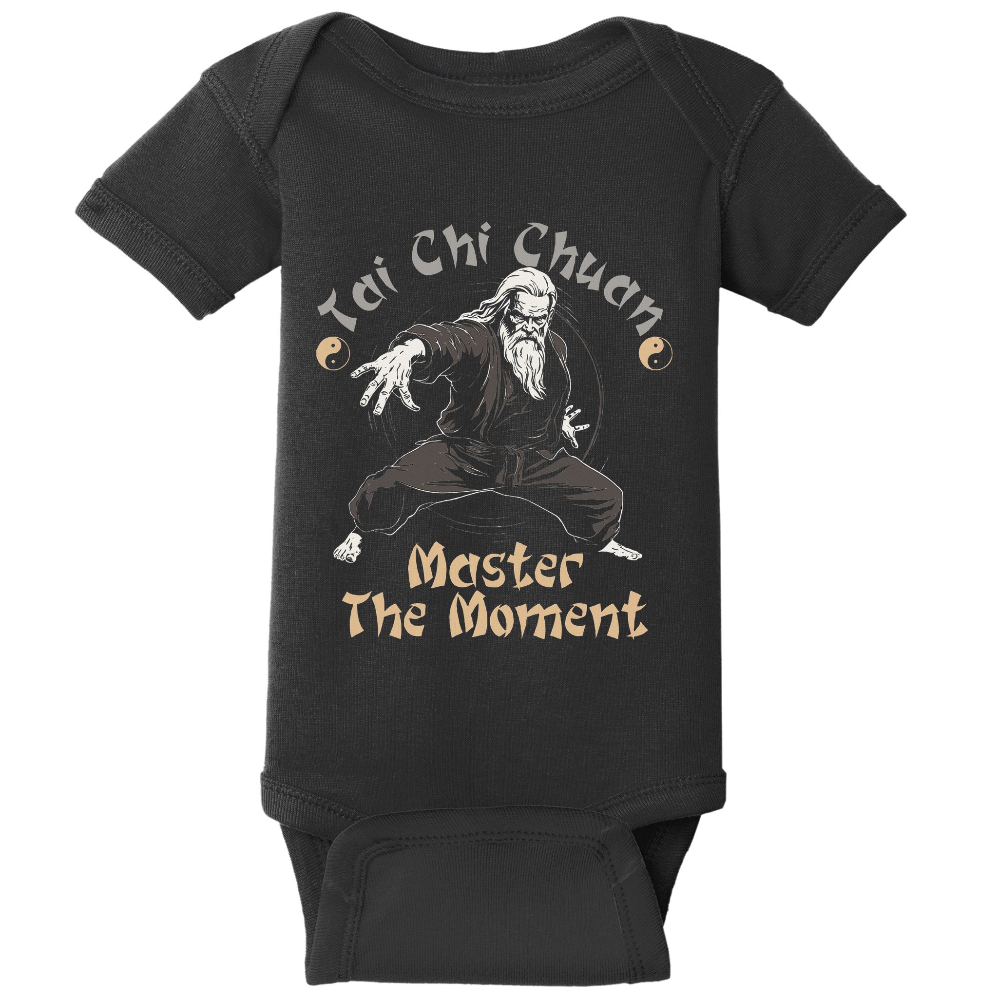 Tai Chi Chuan Master The Moment Taijiquan Tai Chi Chuan Baby Bodysuit