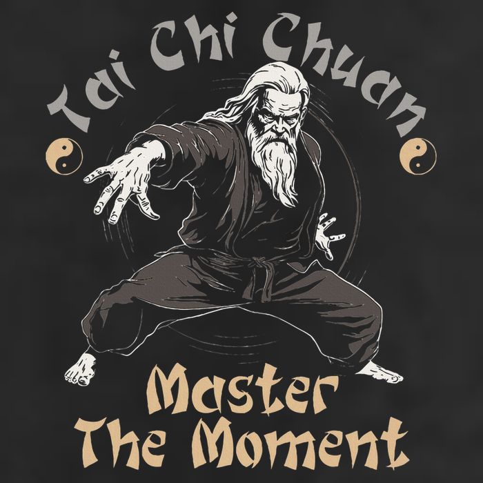Tai Chi Chuan Master The Moment Taijiquan Tai Chi Chuan Golf Towel