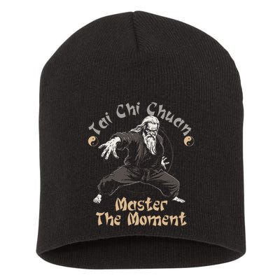 Tai Chi Chuan Master The Moment Taijiquan Tai Chi Chuan Short Acrylic Beanie