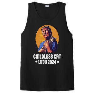 Trump Childless Cat Lady 2024 Election Usa Funny PosiCharge Competitor Tank