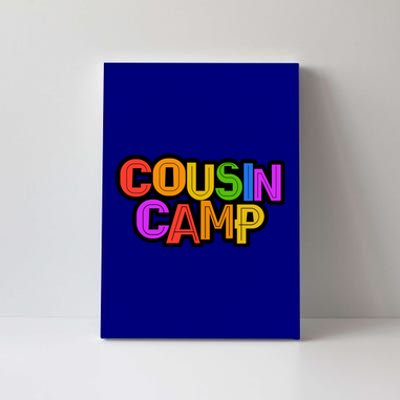 Tribe Cousin Camp Grandma Grandpa Sleepaway Sign Autographs Gift Canvas