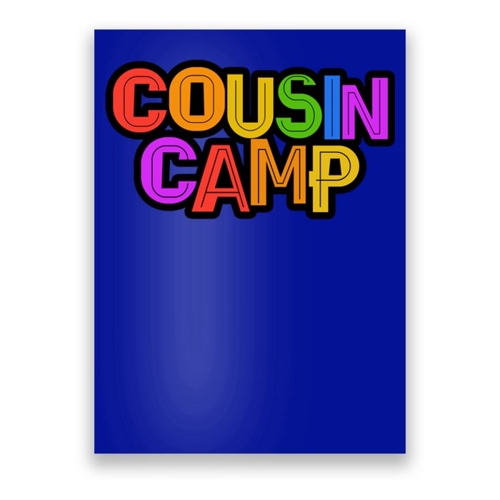 Tribe Cousin Camp Grandma Grandpa Sleepaway Sign Autographs Gift Poster