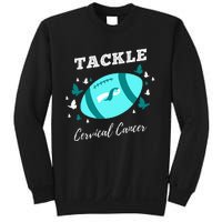 Tackle Cervical Cancer for Cervical Cancer Awareness Sweatshirt