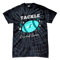 Tackle Cervical Cancer for Cervical Cancer Awareness Tie-Dye T-Shirt