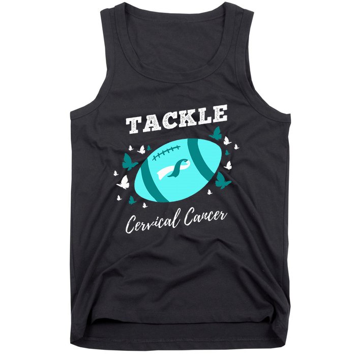 Tackle Cervical Cancer for Cervical Cancer Awareness Tank Top