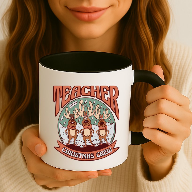 Teacher Christmas Crew Holiday Mug