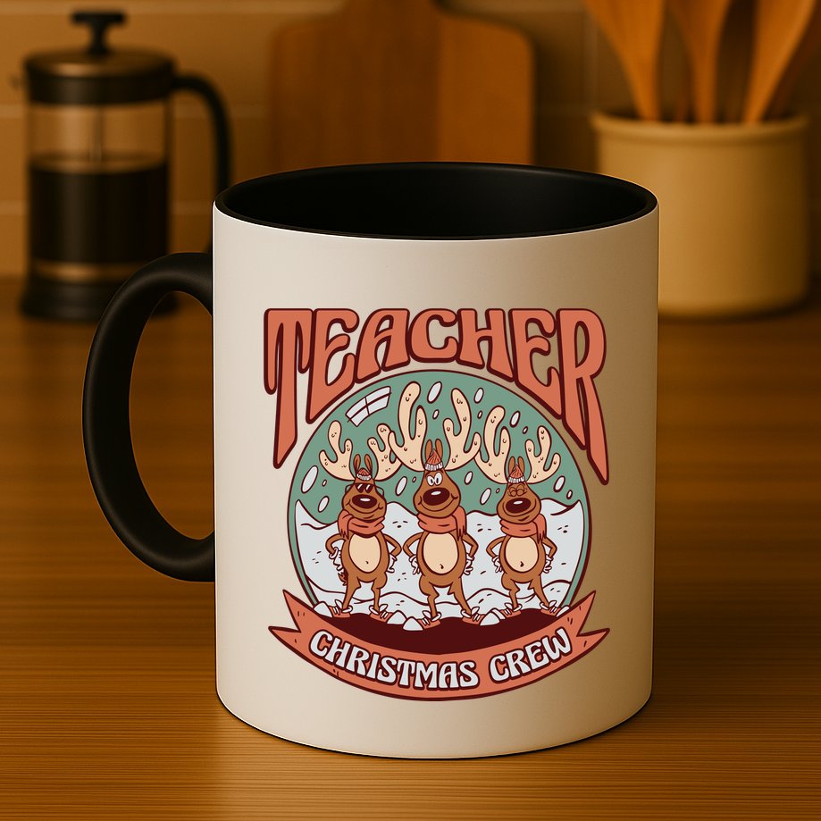 Teacher Christmas Crew Holiday Mug