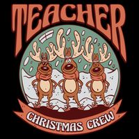 Teacher Christmas Crew Holiday 16 in Basic Backpack