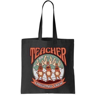 Teacher Christmas Crew Holiday Bag
