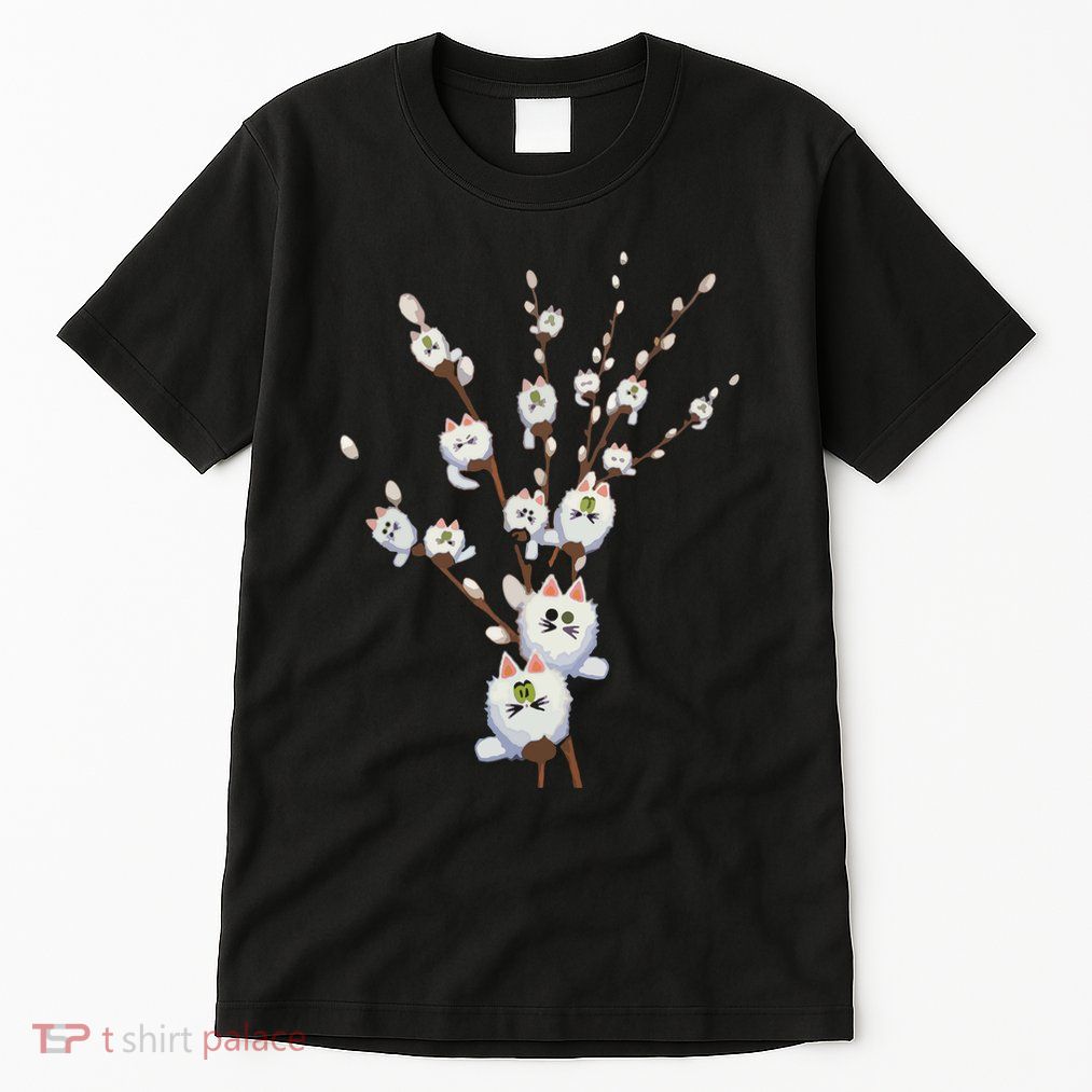 Tree Cat Cute Funny Tall T-Shirt