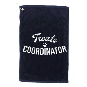 Treats Coordinator Dog Lover Platinum Collection Golf Towel