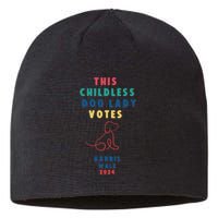 This Childless Dog Lady Votes Kamala Harris Walz Sustainable Beanie