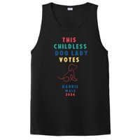 This Childless Dog Lady Votes Kamala Harris Walz PosiCharge Competitor Tank