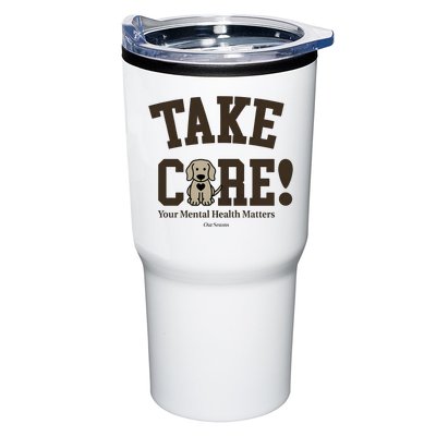 Take Care Dog Your Mental Health Matters Tumbler