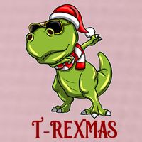 Trex Christmas Dino 25L Jumbo Tote