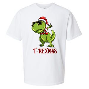 Trex Christmas Dino Sueded Cloud Jersey T-Shirt