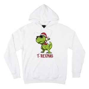 Trex Christmas Dino Hoodie