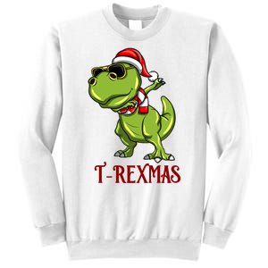 Trex Christmas Dino Sweatshirt