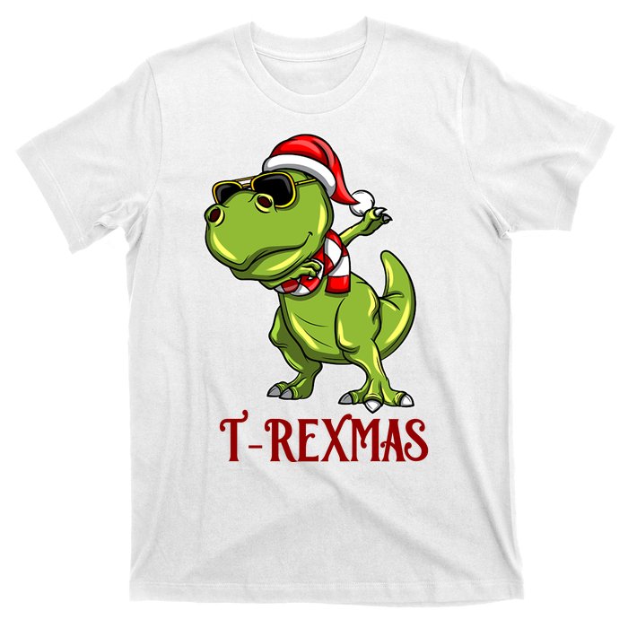 Trex Christmas Dino T-Shirt