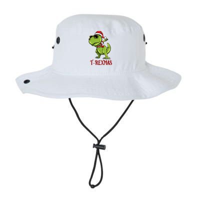 Trex Christmas Dino Bucket Hat