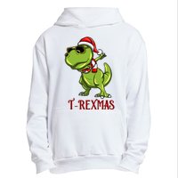 Trex Christmas Dino Urban Pullover Hoodie