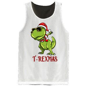 Trex Christmas Dino Mesh Reversible Basketball Jersey Tank