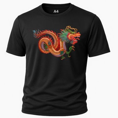 Traditional Chinese Dragon Art Performance Shirt