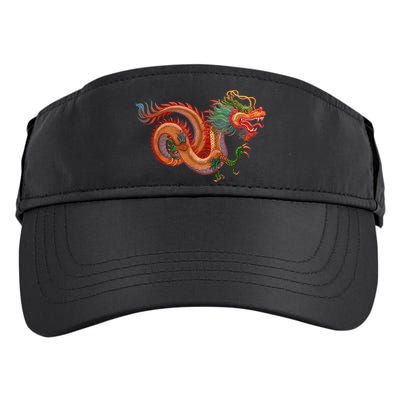 Traditional Chinese Dragon Art Adult Drive Performance Visor
