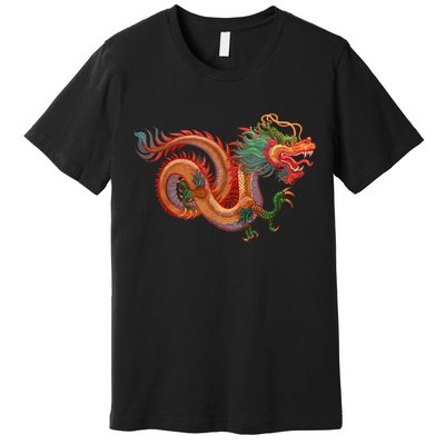 Traditional Chinese Dragon Art Premium T-Shirt