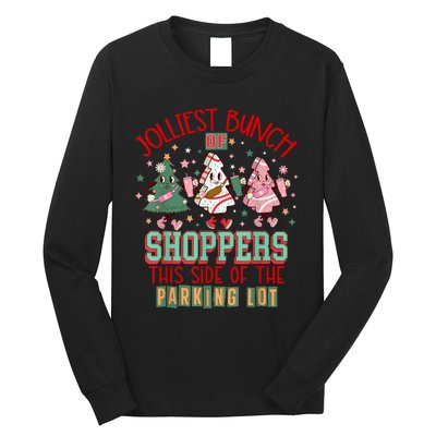 Trees Cake Debbie Friday Jolliest Bunch Of Shoppers Shopping Long Sleeve Shirt