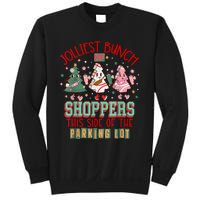 Trees Cake Debbie Friday Jolliest Bunch Of Shoppers Shopping Sweatshirt