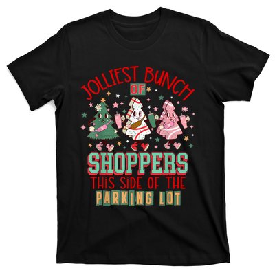 Trees Cake Debbie Friday Jolliest Bunch Of Shoppers Shopping T-Shirt