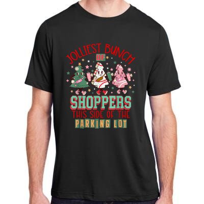 Trees Cake Debbie Friday Jolliest Bunch Of Shoppers Shopping Adult ChromaSoft Performance T-Shirt