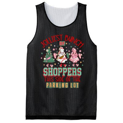 Trees Cake Debbie Friday Jolliest Bunch Of Shoppers Shopping Mesh Reversible Basketball Jersey Tank