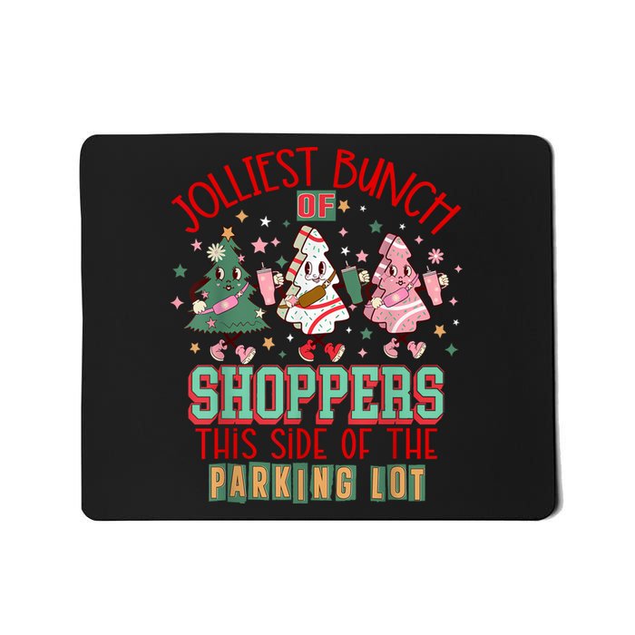 Trees Cake Debbie Friday Jolliest Bunch Of Shoppers Shopping Mousepad