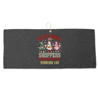 Trees Cake Debbie Friday Jolliest Bunch Of Shoppers Shopping Large Microfiber Waffle Golf Towel