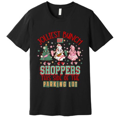 Trees Cake Debbie Friday Jolliest Bunch Of Shoppers Shopping Premium T-Shirt