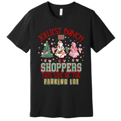 Trees Cake Debbie Friday Jolliest Bunch Of Shoppers Shopping Premium T-Shirt