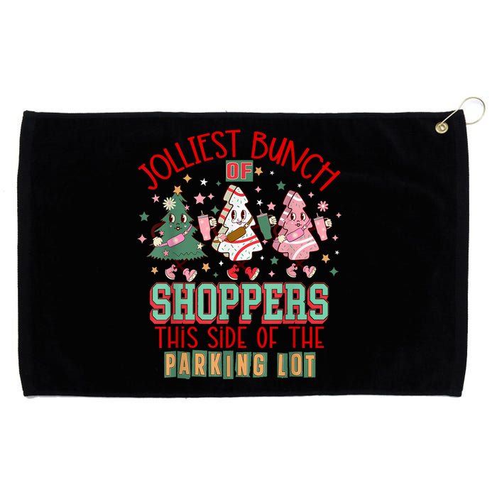 Trees Cake Debbie Friday Jolliest Bunch Of Shoppers Shopping Grommeted Golf Towel