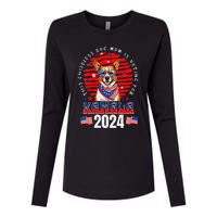 This Childless Dog Mom Is Voting For Kamala Harris 2024 Womens Cotton Relaxed Long Sleeve T-Shirt