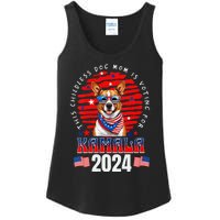 This Childless Dog Mom Is Voting For Kamala Harris 2024 Ladies Essential Tank