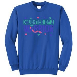 Thyroid Cancer Daughter Thyroid Disease Awareness Warrior Gift Sweatshirt