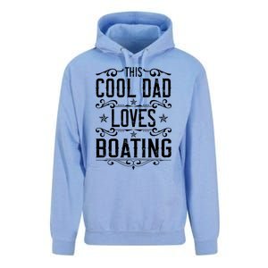 This Cool Dad Loves Boating Boat Captain Fathers Day Gift Unisex Surf Hoodie