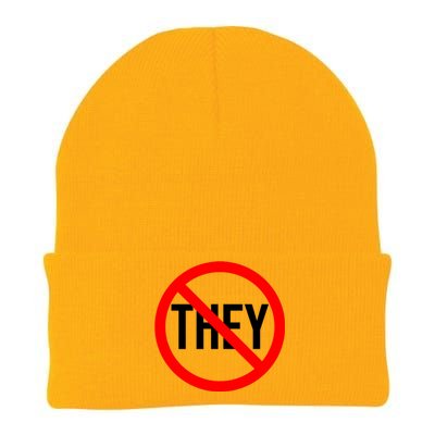 They Classic Dj Music Logo Knit Cap Winter Beanie